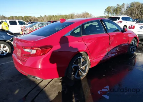 2018 Honda Accord Sport from USA, damaged, VIN 1HGCV1F36JA236249